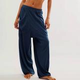 Free People Coffee Chat Jogger - Blue