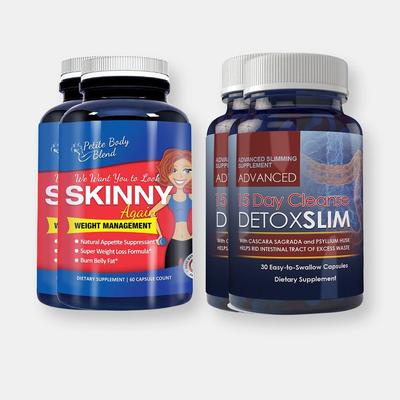 Totally Products Skinny Again and 15-day Detox Slim Combo pack