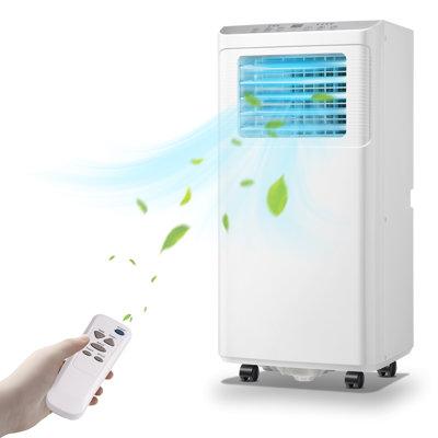 WANAI 8,000 BTU Portable Air Conditioner w/ Remote | 27.2 H x 13.1 W x 11 D in | Wayfair WAP1-08AC