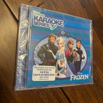 Disney Toys | Brand New Disney’s Frozen Cd For Sing-Along Karaoke Music Anna Elsa Olaf Songs | Color: Blue | Size: Os