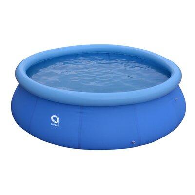 JLeisure 2.5 ft x 12 ft Polyvinyl Chloride (PVC) Inflatable Pool in Blue | 30 H x 144 W x 144 D in | Wayfair 2 x JL-17808