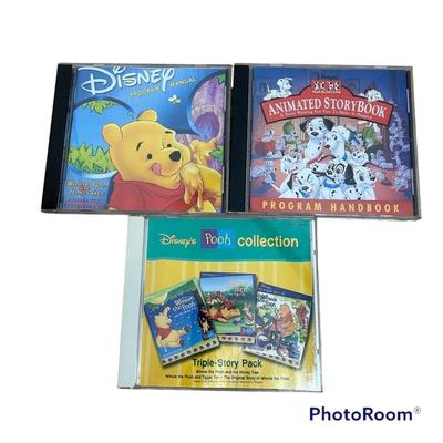 Disney Media | Disney Storybook Collection Cd Bundle Lot Vintage Winnie Pooh 101 Dalmatians | Color: Blue/Yellow | Size: Os