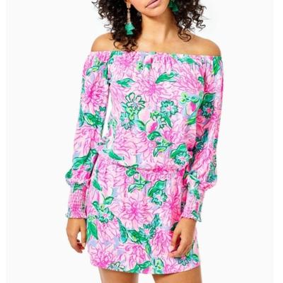 Lilly Pulitzer Pants & Jumpsuits | Lilly Pulitzer Lana Skort Romper | Color: Pink White | Size: Xxs