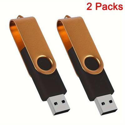2 Packs Usb Flash Drive Usb 3.0 2.0 Flash Drive Metal Pendrive High Speed U Disk 64mb 512mb 256mb 128mb Usb Flash Drive - Store Your Files Securely!