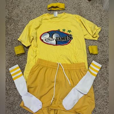 Disney Tops | Disney Channel Games Yellow Outfit Jonas Brothers Halloween Costume | Color: Red/Yellow | Size: L