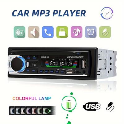 1din In-dash Car Radio Stereo Remote Control Digital Wireless Audio Music Stereo 12v Car Radio Usb/sd/aux-in Car Mp3 Player