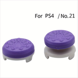 2ps Hand Grip Extender Caps For Ps4 Ps5 Switch Game Controller Gamepad Thumb Stick Grips High/low Rise Covers For Playstation 4 5