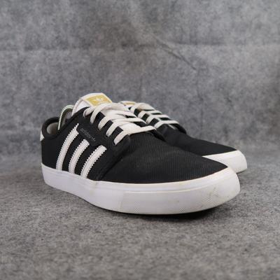 Adidas Shoes | Adidas Shoes Mens 6.5 Sneaker Lifestyle Trainers Skate Casual Active Black White | Color: Black | Size: 6.5