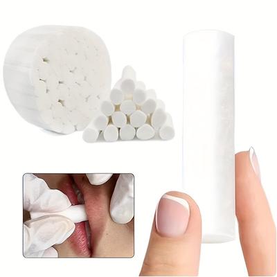 50/100pcs Disposable Lip Tattoo Skin Stretching Cotton Stick With Box Semi-permanent Makeup Lip Embroidery Blush Recovery Tools