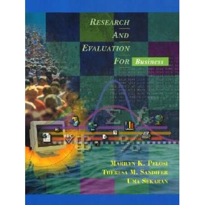 Research And Evaluation For Business [With Cdrom]