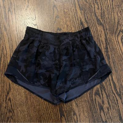 Lululemon Athletica Shorts | Lululemon Shorts - Camouflage - Size 6 | Color: Black/Blue | Size: 6