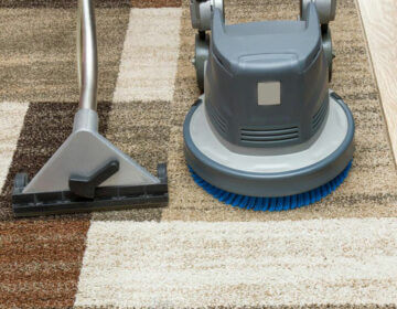 Two different types of carpet cleaning services